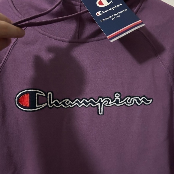 NWT- Champion Purple  Hoodie - Picture 2 of 4